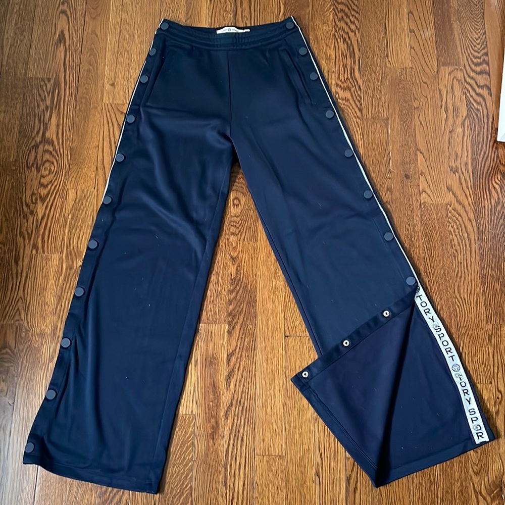Tory Burch Sport wide leg track pants